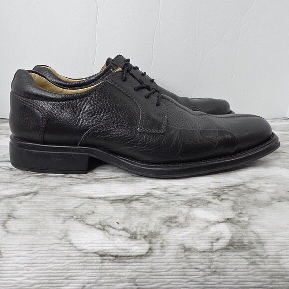 Belvedere Bay Bridge Men’s Size 10 D Black Oxford Lace-Up Dress Shoes main image 9